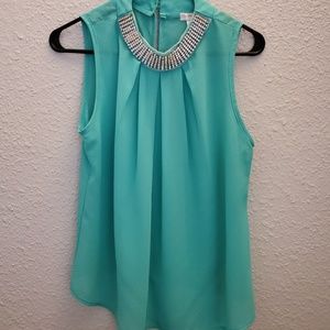 Cute green top for going out/work/presentation!